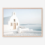 Shop Santorini Church Photo Art Print a coastal themed photography wall art print from The Print Emporium wall artwork collection - Buy Australian made fine art poster and framed prints for the home and your interior decor, TPE-1268-AP