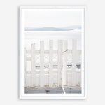 Shop Santorini Gate Photo Art Print a coastal themed photography wall art print from The Print Emporium wall artwork collection - Buy Australian made fine art poster and framed prints for the home and your interior decor, TPE-1333-AP