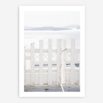 Shop Santorini Gate Photo Art Print a coastal themed photography wall art print from The Print Emporium wall artwork collection - Buy Australian made fine art poster and framed prints for the home and your interior decor, TPE-1333-AP