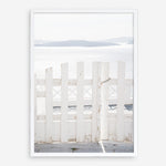Shop Santorini Gate Photo Art Print a coastal themed photography wall art print from The Print Emporium wall artwork collection - Buy Australian made fine art poster and framed prints for the home and your interior decor, TPE-1333-AP