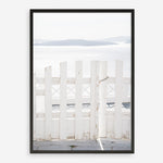 Shop Santorini Gate Photo Art Print a coastal themed photography wall art print from The Print Emporium wall artwork collection - Buy Australian made fine art poster and framed prints for the home and your interior decor, TPE-1333-AP