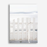 Shop Santorini Gate Photo Canvas Print a coastal themed photography framed stretched canvas print from The Print Emporium wall artwork collection - Buy Australian made prints for the home and your interior decor space, TPE-1333-CA-35X46-NF