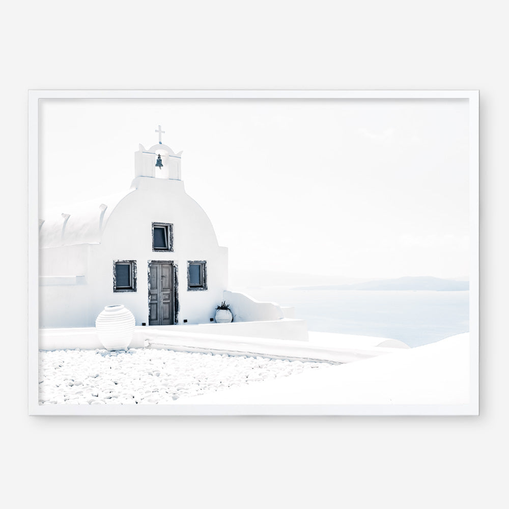 Shop Santorini I Photo Art Print a coastal themed photography wall art print from The Print Emporium wall artwork collection - Buy Australian made fine art poster and framed prints for the home and your interior decor, TPE-941-AP