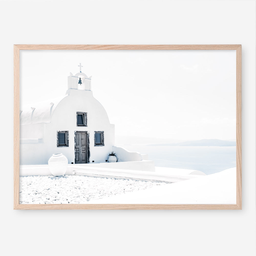 Shop Santorini I Photo Art Print a coastal themed photography wall art print from The Print Emporium wall artwork collection - Buy Australian made fine art poster and framed prints for the home and your interior decor, TPE-941-AP