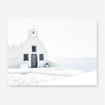Shop Santorini I Photo Canvas Print a coastal themed photography framed stretched canvas print from The Print Emporium wall artwork collection - Buy Australian made prints for the home and your interior decor space, TPE-941-CA-35X46-NF