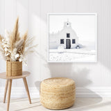 Shop Santorini I (Square) Photo Art Print a coastal themed photography wall art print from The Print Emporium wall artwork collection - Buy Australian made fine art poster and framed prints for the home and your interior decor, TPE-943-AP