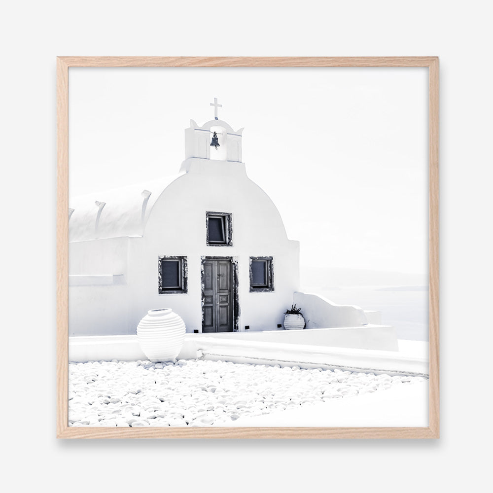 Shop Santorini I (Square) Photo Art Print a coastal themed photography wall art print from The Print Emporium wall artwork collection - Buy Australian made fine art poster and framed prints for the home and your interior decor, TPE-943-AP