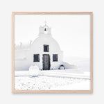 Shop Santorini I (Square) Photo Art Print a coastal themed photography wall art print from The Print Emporium wall artwork collection - Buy Australian made fine art poster and framed prints for the home and your interior decor, TPE-943-AP