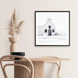 Shop Santorini I (Square) Photo Art Print a coastal themed photography wall art print from The Print Emporium wall artwork collection - Buy Australian made fine art poster and framed prints for the home and your interior decor, TPE-943-AP