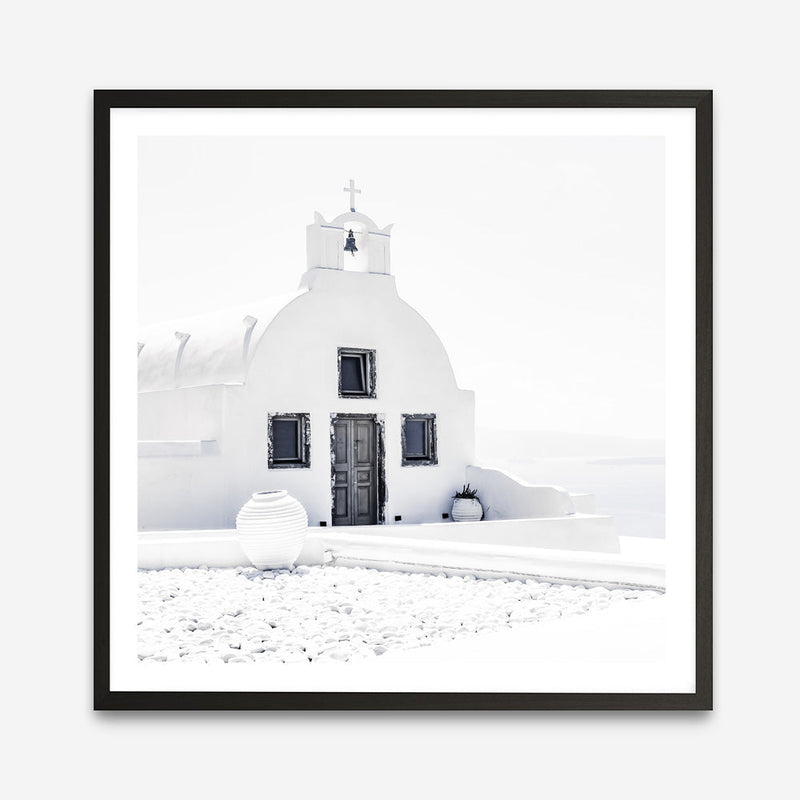 Shop Santorini I (Square) Photo Art Print a coastal themed photography wall art print from The Print Emporium wall artwork collection - Buy Australian made fine art poster and framed prints for the home and your interior decor, TPE-943-AP