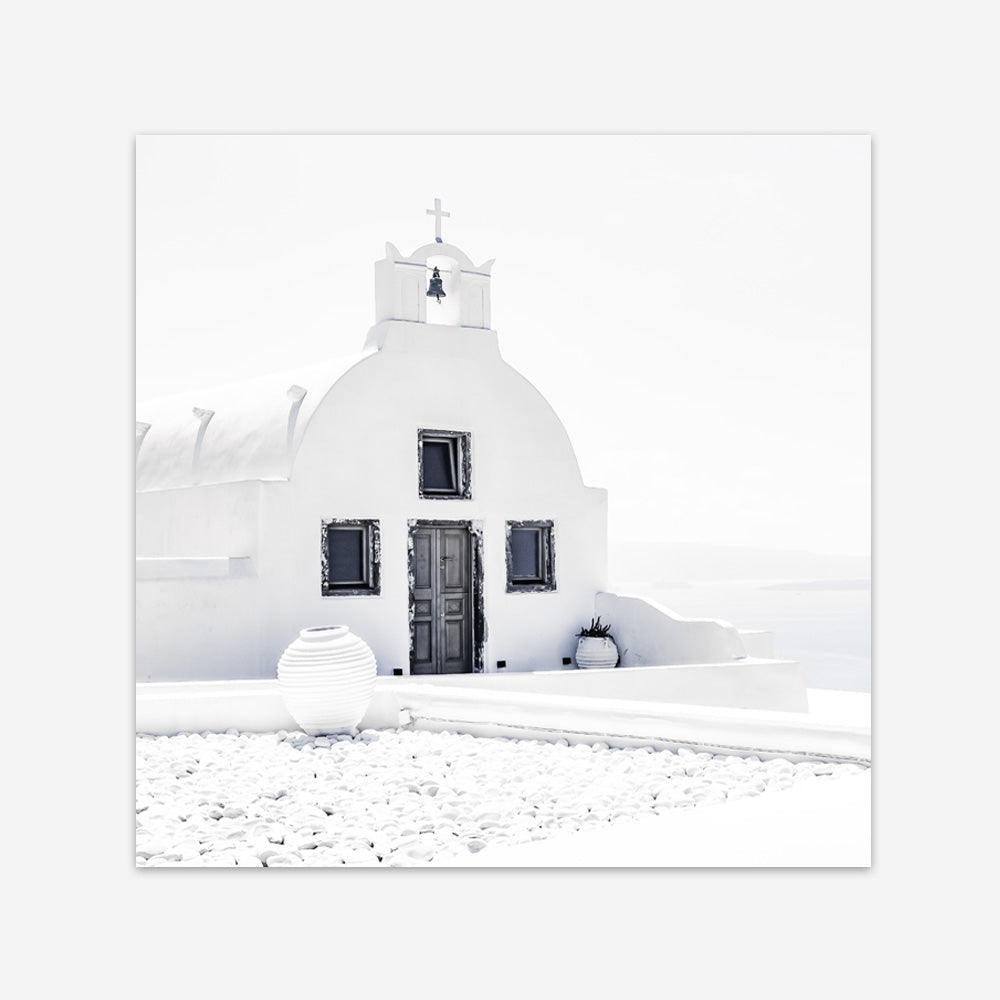 Shop Santorini I (Square) Photo Art Print a coastal themed photography wall art print from The Print Emporium wall artwork collection - Buy Australian made fine art poster and framed prints for the home and your interior decor, TPE-943-AP