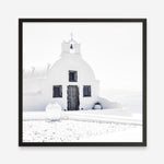 Shop Santorini I (Square) Photo Art Print a coastal themed photography wall art print from The Print Emporium wall artwork collection - Buy Australian made fine art poster and framed prints for the home and your interior decor, TPE-943-AP
