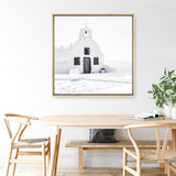 Shop Santorini I (Square) Photo Canvas a coastal themed photography framed stretched canvas print from The Print Emporium wall artwork collection - Buy Australian made prints for the home and your interior decor space, TPE-943-CA-40X40-NF