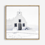 Shop Santorini I (Square) Photo Canvas a coastal themed photography framed stretched canvas print from The Print Emporium wall artwork collection - Buy Australian made prints for the home and your interior decor space, TPE-943-CA-40X40-NF