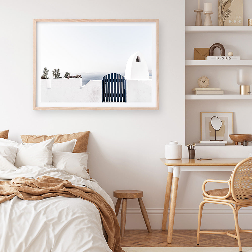 Shop Santorini II Photo Art Print a coastal themed photography wall art print from The Print Emporium wall artwork collection - Buy Australian made fine art poster and framed prints for the home and your interior decor, TPE-944-AP