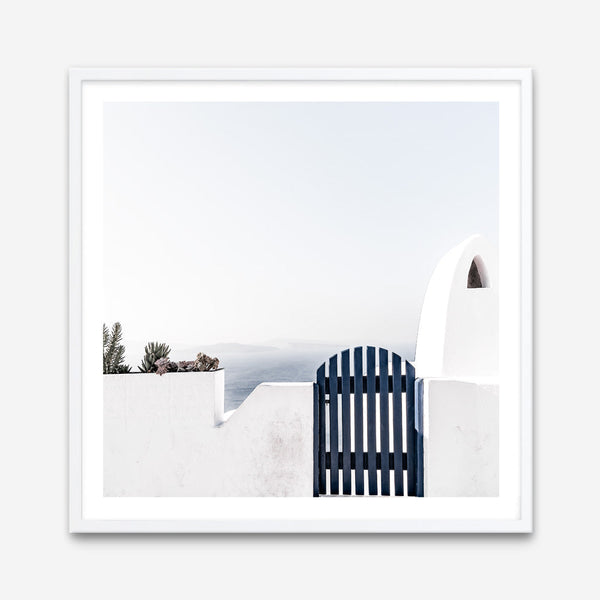 Shop Santorini II (Square) Photo Art Print a photography wall art print from The Print Emporium wall artwork collection - Buy Australian made fine art poster and framed prints for the home and your interior decor room, TPE-748-AP