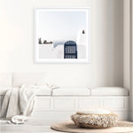 Shop Santorini II (Square) Photo Art Print a photography wall art print from The Print Emporium wall artwork collection - Buy Australian made fine art poster and framed prints for the home and your interior decor room, TPE-748-AP