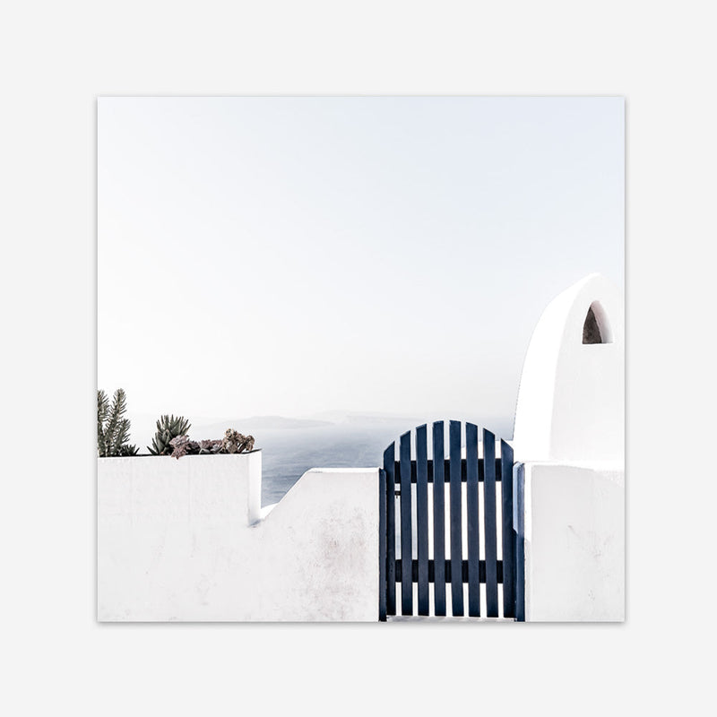 Shop Santorini II (Square) Photo Art Print a photography wall art print from The Print Emporium wall artwork collection - Buy Australian made fine art poster and framed prints for the home and your interior decor room, TPE-748-AP