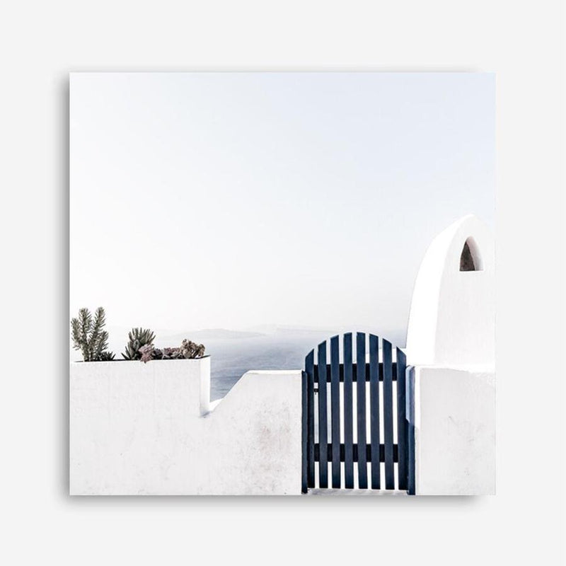 Shop Santorini II (Square) Photo Canvas a photography framed stretched canvas print from The Print Emporium wall artwork collection - Buy Australian made prints for the home and your interior decor space, TPE-748-CA-40X40-NF