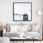 Shop Santorini II (Square) Photo Canvas a photography framed stretched canvas print from The Print Emporium wall artwork collection - Buy Australian made prints for the home and your interior decor space, TPE-748-CA-40X40-NF