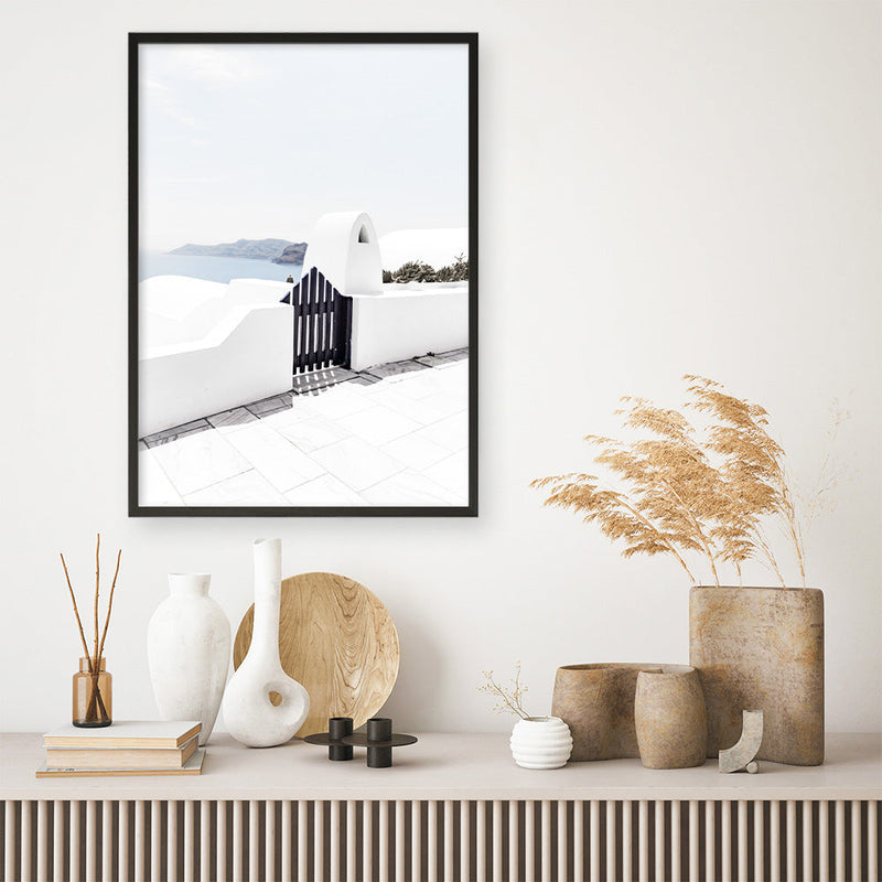 Shop Santorini III Photo Art Print a coastal themed photography wall art print from The Print Emporium wall artwork collection - Buy Australian made fine art poster and framed prints for the home and your interior decor, TPE-841-AP