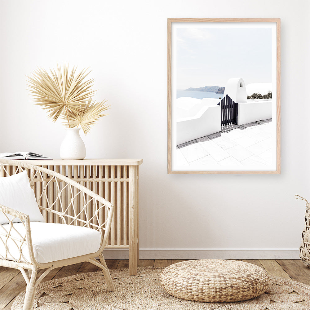 Shop Santorini III Photo Art Print a coastal themed photography wall art print from The Print Emporium wall artwork collection - Buy Australian made fine art poster and framed prints for the home and your interior decor, TPE-841-AP