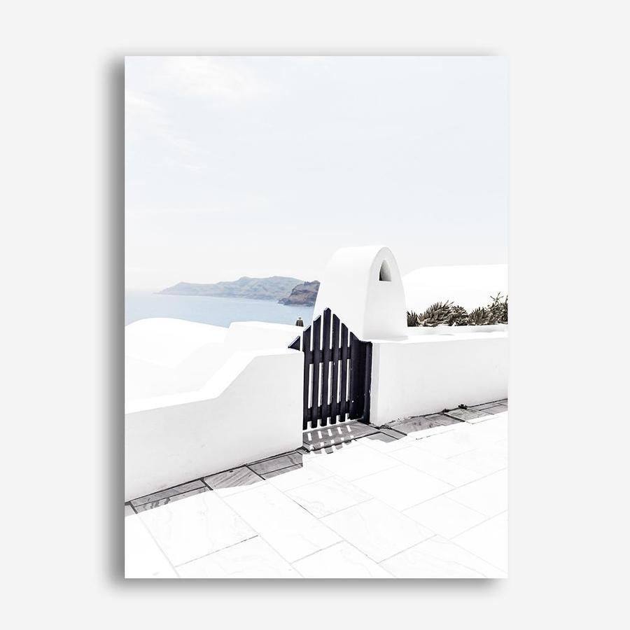 Shop Santorini III Photo Canvas Print a coastal themed photography framed stretched canvas print from The Print Emporium wall artwork collection - Buy Australian made prints for the home and your interior decor space, TPE-841-CA-35X46-NF