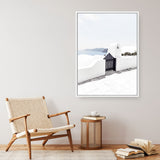 Shop Santorini III Photo Canvas Print a coastal themed photography framed stretched canvas print from The Print Emporium wall artwork collection - Buy Australian made prints for the home and your interior decor space, TPE-841-CA-35X46-NF