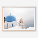 Shop Santorini Panorama II Photo Art Print a coastal themed photography wall art print from The Print Emporium wall artwork collection - Buy Australian made fine art poster and framed prints for the home and your interior decor, TPE-1320-AP