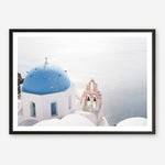 Shop Santorini Panorama II Photo Art Print a coastal themed photography wall art print from The Print Emporium wall artwork collection - Buy Australian made fine art poster and framed prints for the home and your interior decor, TPE-1320-AP