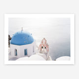Shop Santorini Panorama II Photo Art Print a coastal themed photography wall art print from The Print Emporium wall artwork collection - Buy Australian made fine art poster and framed prints for the home and your interior decor, TPE-1320-AP