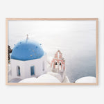 Shop Santorini Panorama II Photo Art Print a coastal themed photography wall art print from The Print Emporium wall artwork collection - Buy Australian made fine art poster and framed prints for the home and your interior decor, TPE-1320-AP