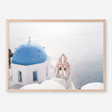 Shop Santorini Panorama II Photo Art Print a coastal themed photography wall art print from The Print Emporium wall artwork collection - Buy Australian made fine art poster and framed prints for the home and your interior decor, TPE-1320-AP