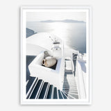 Shop Santorini Staircase Photo Art Print a coastal themed photography wall art print from The Print Emporium wall artwork collection - Buy Australian made fine art poster and framed prints for the home and your interior decor, TPE-1297-AP