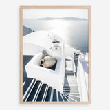 Shop Santorini Staircase Photo Art Print a coastal themed photography wall art print from The Print Emporium wall artwork collection - Buy Australian made fine art poster and framed prints for the home and your interior decor, TPE-1297-AP