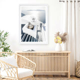 Shop Santorini Staircase Photo Art Print a coastal themed photography wall art print from The Print Emporium wall artwork collection - Buy Australian made fine art poster and framed prints for the home and your interior decor, TPE-1297-AP