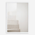 Shop Santorini Stairs Photo Art Print a coastal themed photography wall art print from The Print Emporium wall artwork collection - Buy Australian made fine art poster and framed prints for the home and your interior decor, TPE-1237-AP