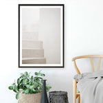 Shop Santorini Stairs Photo Art Print a coastal themed photography wall art print from The Print Emporium wall artwork collection - Buy Australian made fine art poster and framed prints for the home and your interior decor, TPE-1237-AP