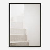Shop Santorini Stairs Photo Art Print a coastal themed photography wall art print from The Print Emporium wall artwork collection - Buy Australian made fine art poster and framed prints for the home and your interior decor, TPE-1237-AP