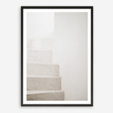 Shop Santorini Stairs Photo Art Print a coastal themed photography wall art print from The Print Emporium wall artwork collection - Buy Australian made fine art poster and framed prints for the home and your interior decor, TPE-1237-AP