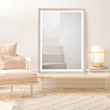 Shop Santorini Stairs Photo Art Print a coastal themed photography wall art print from The Print Emporium wall artwork collection - Buy Australian made fine art poster and framed prints for the home and your interior decor, TPE-1237-AP