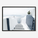 Shop Santorini Stairway Photo Art Print a coastal themed photography wall art print from The Print Emporium wall artwork collection - Buy Australian made fine art poster and framed prints for the home and your interior decor, TPE-1302-AP