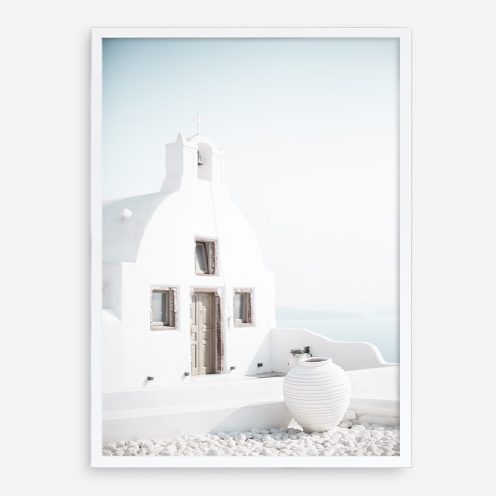 Shop Santorini Summer I Photo Art Print a coastal themed photography wall art print from The Print Emporium wall artwork collection - Buy Australian made fine art poster and framed prints for the home and your interior decor, TPE-1170-AP