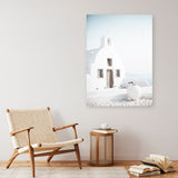 Shop Santorini Summer I Photo Canvas Print a coastal themed photography framed stretched canvas print from The Print Emporium wall artwork collection - Buy Australian made prints for the home and your interior decor space, TPE-1170-CA-35X46-NF