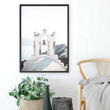 Shop Santorini Summer II Photo Art Print a coastal themed photography wall art print from The Print Emporium wall artwork collection - Buy Australian made fine art poster and framed prints for the home and your interior decor, TPE-1171-AP