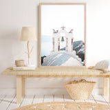 Shop Santorini Summer II Photo Art Print a coastal themed photography wall art print from The Print Emporium wall artwork collection - Buy Australian made fine art poster and framed prints for the home and your interior decor, TPE-1171-AP