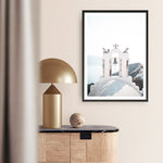 Shop Santorini Summer II Photo Art Print a coastal themed photography wall art print from The Print Emporium wall artwork collection - Buy Australian made fine art poster and framed prints for the home and your interior decor, TPE-1171-AP