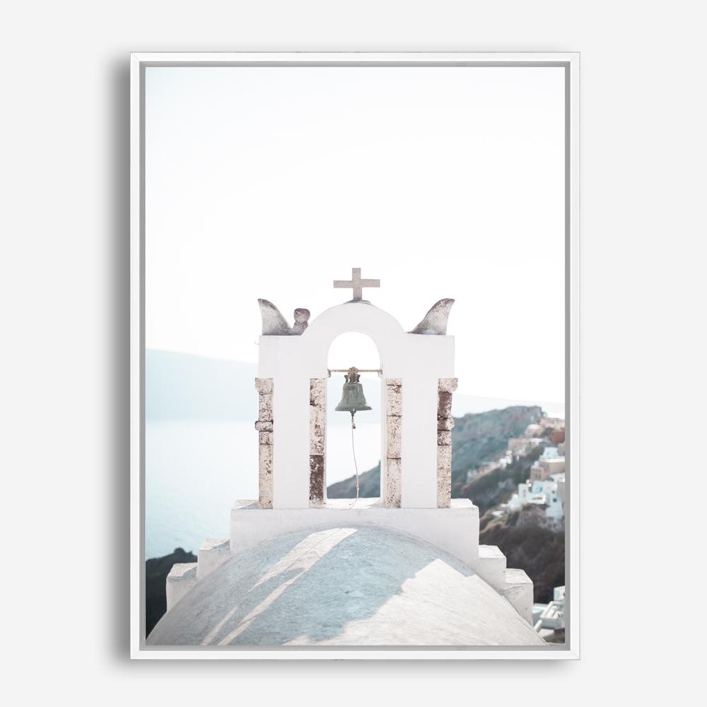 Shop Santorini Summer II Photo Canvas Print a coastal themed photography framed stretched canvas print from The Print Emporium wall artwork collection - Buy Australian made prints for the home and your interior decor space, TPE-1171-CA-35X46-NF