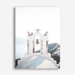 Shop Santorini Summer II Photo Canvas Print a coastal themed photography framed stretched canvas print from The Print Emporium wall artwork collection - Buy Australian made prints for the home and your interior decor space, TPE-1171-CA-35X46-NF