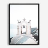 Shop Santorini Summer II Photo Canvas Print a coastal themed photography framed stretched canvas print from The Print Emporium wall artwork collection - Buy Australian made prints for the home and your interior decor space, TPE-1171-CA-35X46-NF